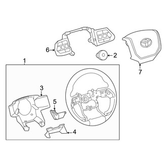 Toyota OE - Steering Wheel & Trim