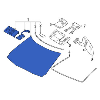Toyota OE - Front Windshield