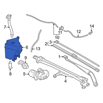 Toyota OE - Washer Fluid Reservoir