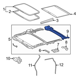 Toyota OE - Sunroof Frame