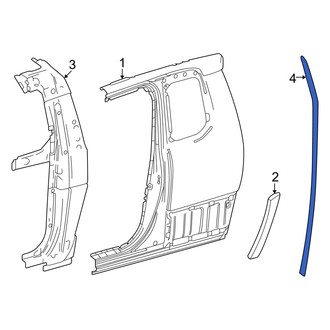 Toyota OE - Left Side Body Trim Protector