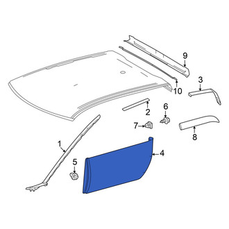 Toyota OE - Left Body Trim Molding