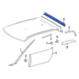 Toyota OE - Front Spoiler