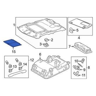 Toyota OE - Sunroof Cover
