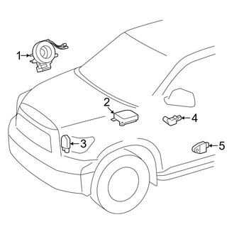 Toyota OE - Restraint Systems - Air Bag Components (Modules & Sensors)