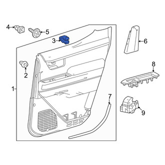 Toyota OE - Spoiler Clip