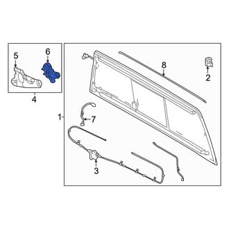 Toyota OE - Rear Window Motor