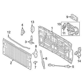 Toyota OE - Tail Gate (W/O Power Tail Gate)