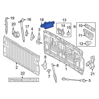 Toyota OE - Rear Tailgate Release Switch