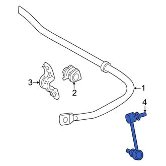 Toyota OE - Rear Right Suspension Stabilizer Bar Link