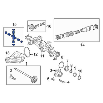 Toyota OE - Front Forward Universal Joint