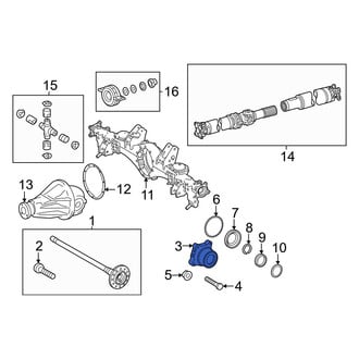 Toyota OE - Rear Right Wheel Bearing and Hub Assembly