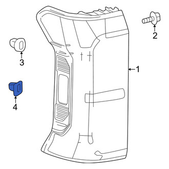 Toyota OE - Lower Tail Light Clip