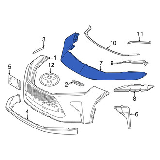 Toyota OE - Front Center Bumper Trim