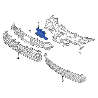 Toyota OE - Front Grille Molding