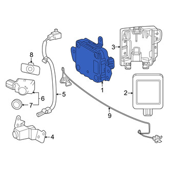 Toyota OE - Front Cruise Control Distance Sensor