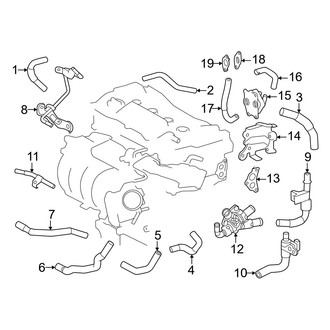 Toyota OE - Cooling - Hoses & Lines