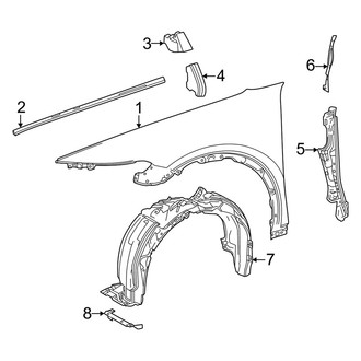 Toyota OE - Fender & Components
