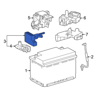 Toyota OE - Lower Battery Terminal Cover