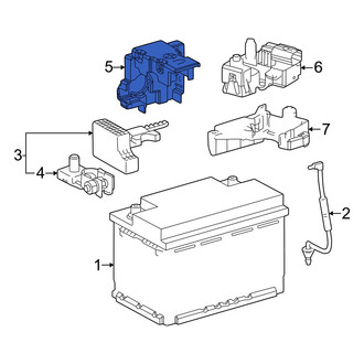 Toyota OE - Upper Battery Terminal Cover