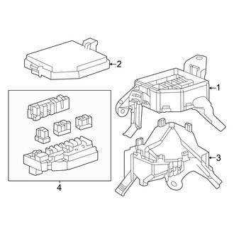 Toyota OE - Electrical - Fuse & Relay (Engine Compartment, Passenger Side)