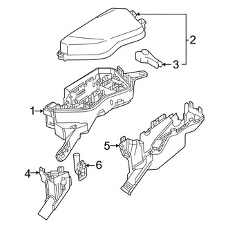 Toyota OE - Electrical - Fuse & Relay (Driver Side Engine Compartment)