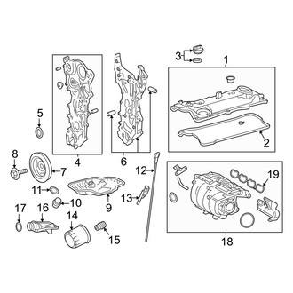 Toyota OE - Engine / Transaxle - Engine Parts