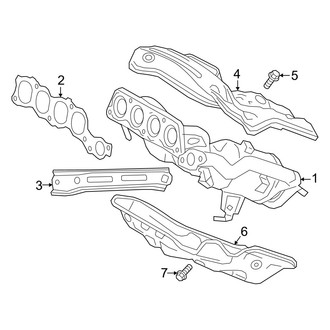 Toyota OE - Exhaust System - Manifold