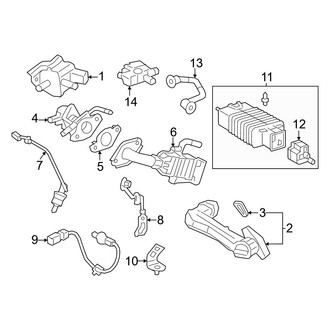 Toyota OE - Emission System - Emission Components