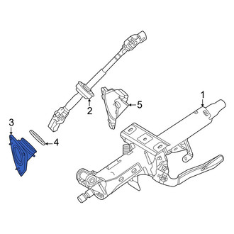 Toyota OE - Lower Steering Coupling Boot