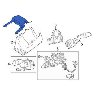 Toyota OE - Upper Steering Column Cover