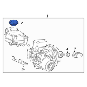 Toyota OE - Brake Master Cylinder Reservoir Cap