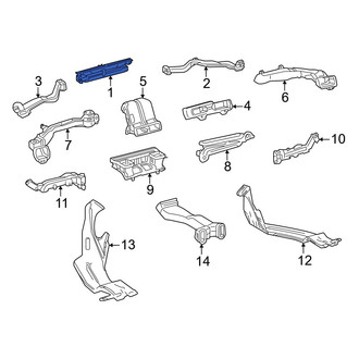 Toyota OE - Front Windshield Defroster Nozzle