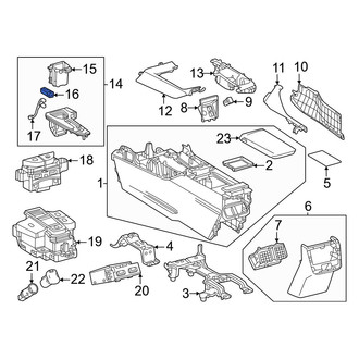 Toyota OE - Front Audio Auxiliary Jack