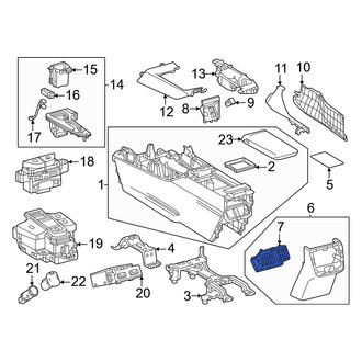 Toyota OE - Console Air Vent