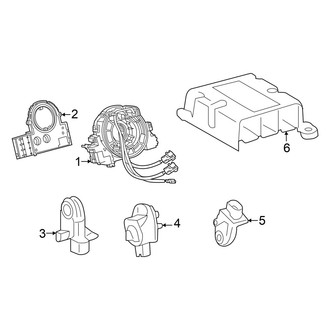 Toyota OE - Restraint Systems - Air Bag Components (Modules & Sensors)