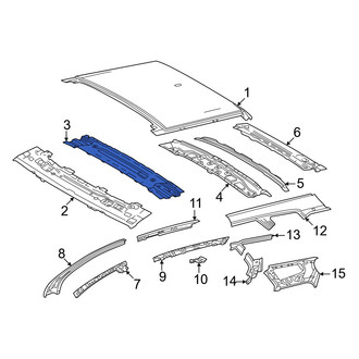 Toyota OE - Front Roof Bow