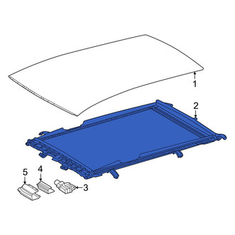 Toyota OE - Sunroof Frame