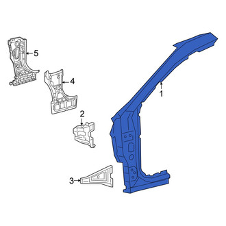Toyota OE - Left Outer Body A-Pillar