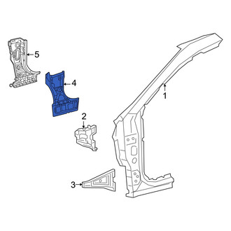 Toyota OE - Left Inner Body A-Pillar