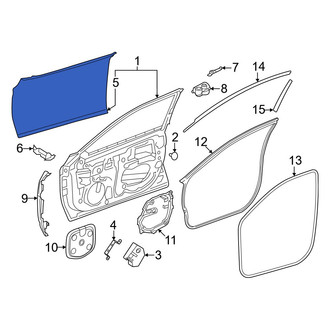 Toyota OE - Front Right Outer Door Outer Panel