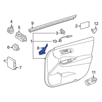 Toyota OE - Front Left Door Mirror Trim Ring