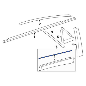 Toyota OE - Door Molding Seal