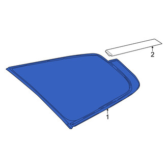 Toyota OE - Rear Left Quarter Glass