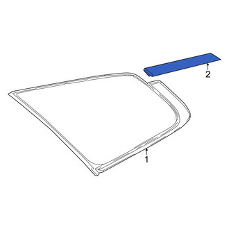 Toyota OE - Rear Left Quarter Panel Reveal Molding