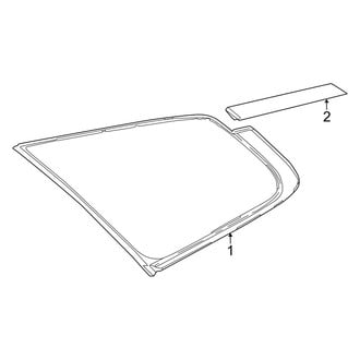 Toyota OE - Quarter Panel - Glass