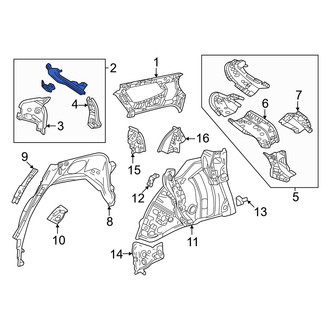 Toyota OE - Rear Right Quarter Panel