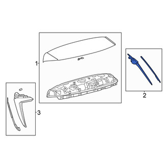 Toyota OE - Rear Right Spoiler