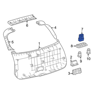 Toyota OE - Liftgate Trim Cap