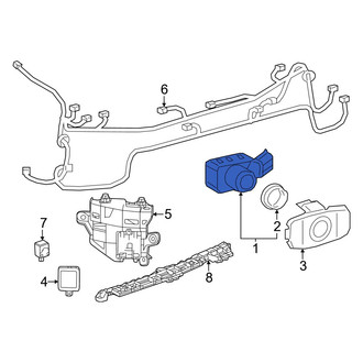 Toyota OE - Front Outer Parking Aid Sensor
